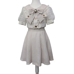 Lizlisa | Tweed Style Dress